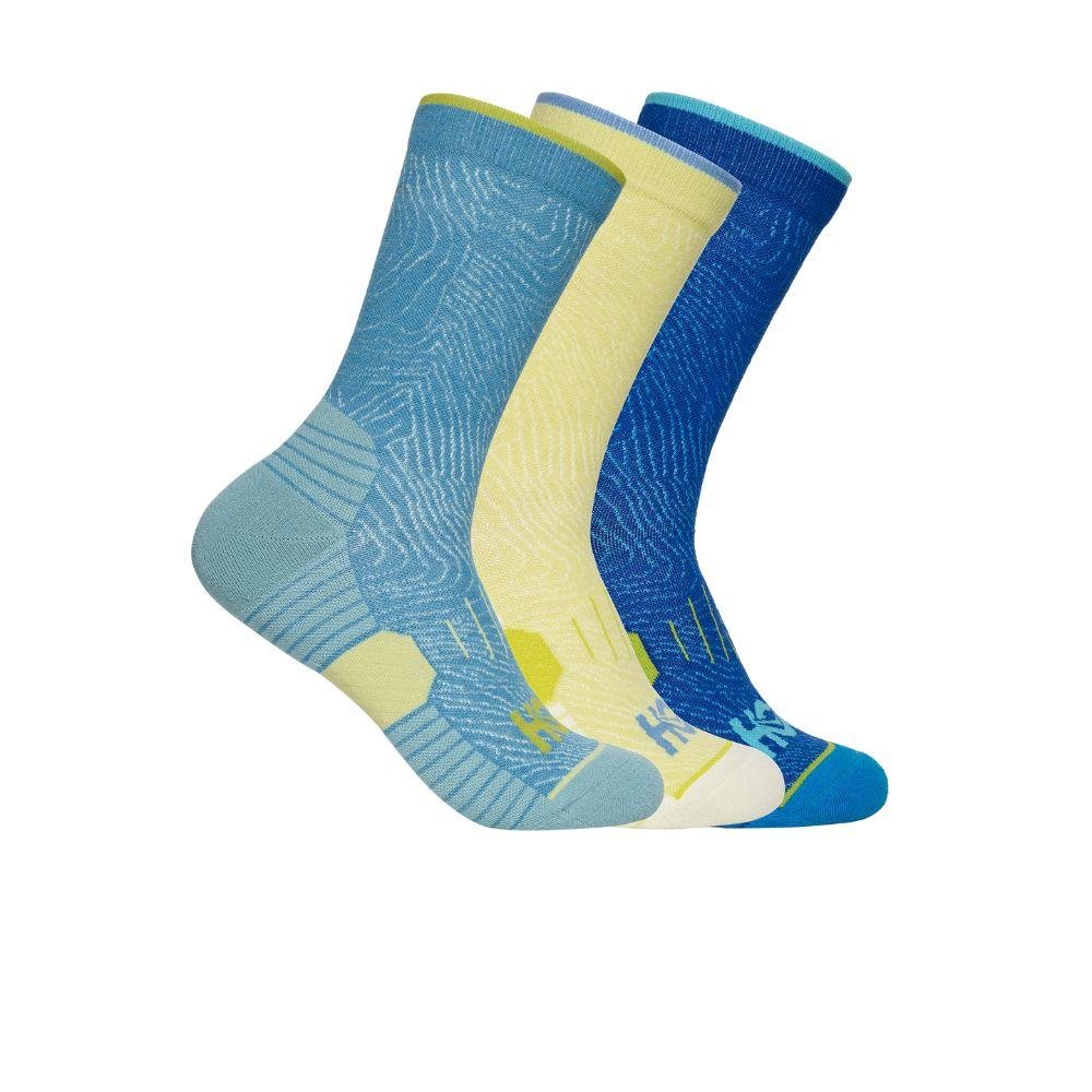 HOKA CREW RUN SOCK 3 - PACK ถุงเท้าวิ่งสำหรับทั้งผู้ชายและผู้หญิง - Rev Online