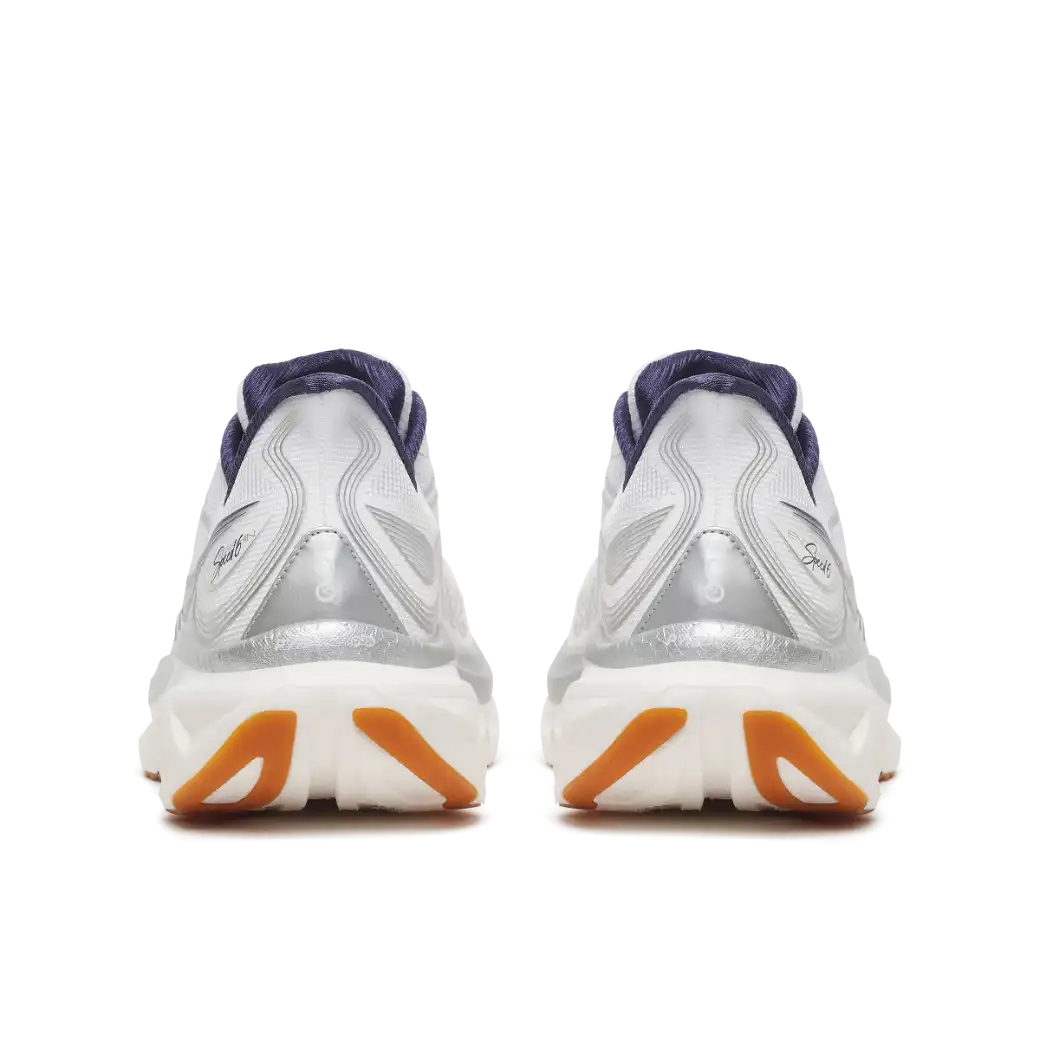 Endorphin Speed 6 men White / Silver, HEEL