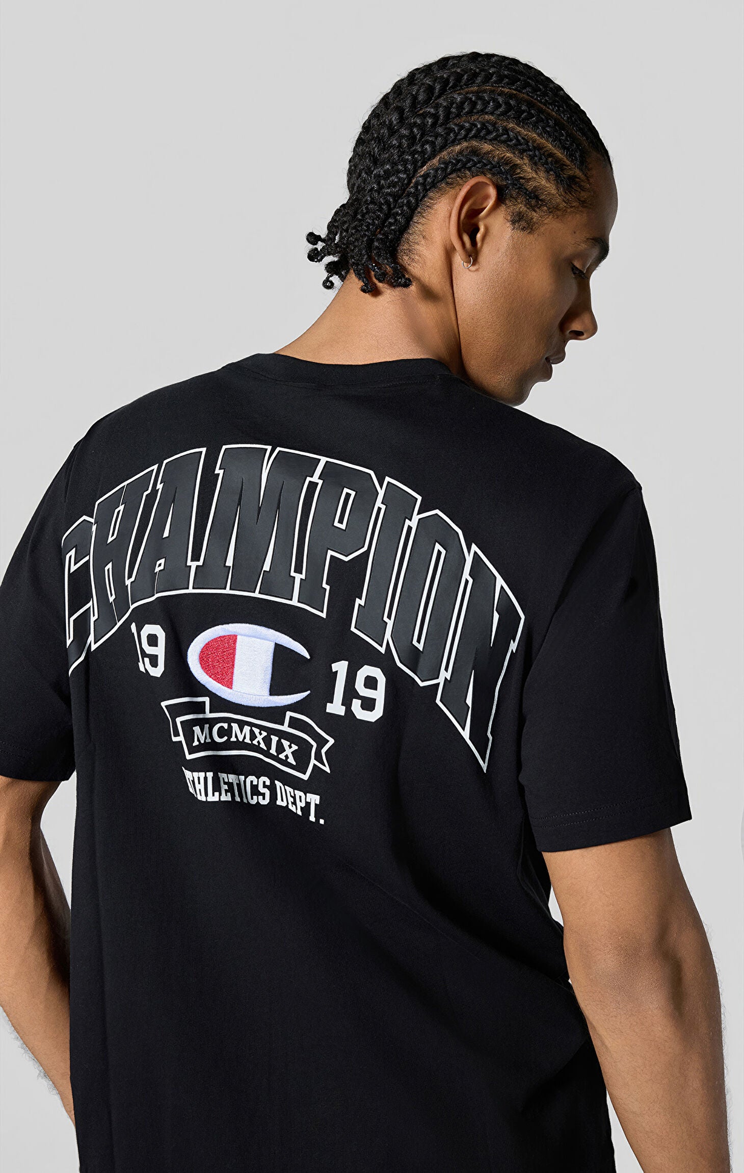 CHAMPION-CREWNECK T-SHIRT Men