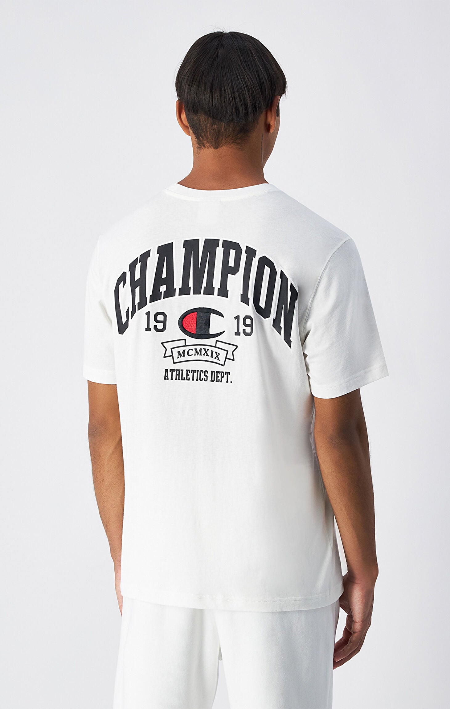 CHAMPION-CREWNECK T-SHIRT Men
