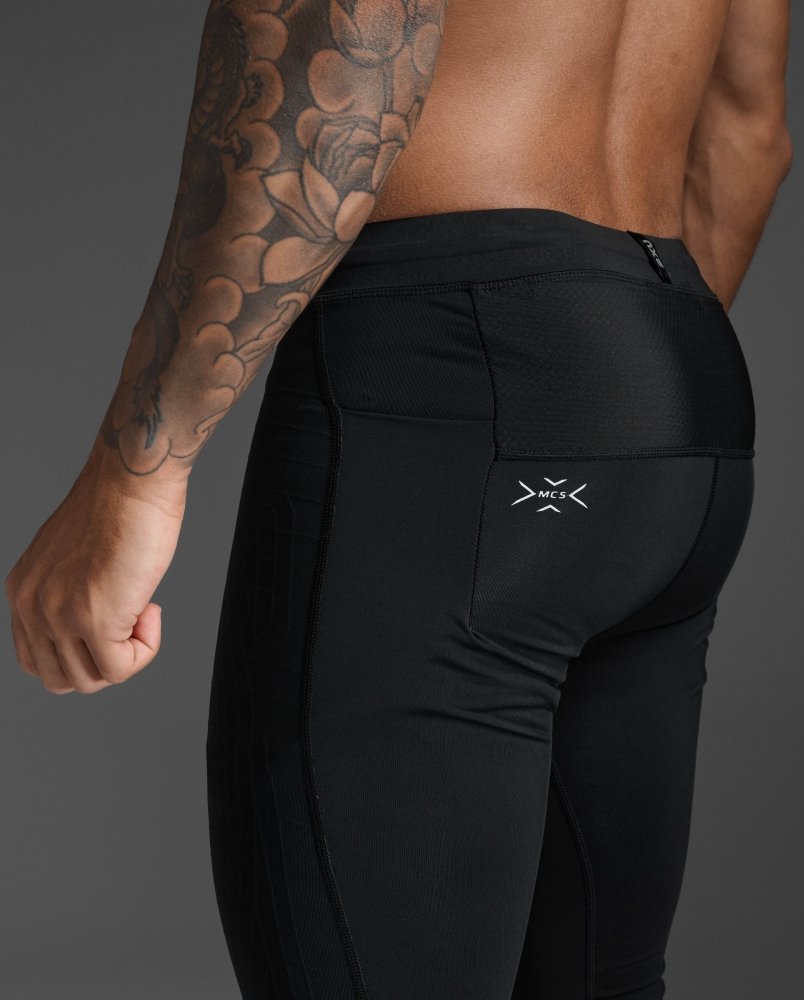2XU - LIGHT SPEED REACT COMP TIGHTS Men - Rev Online