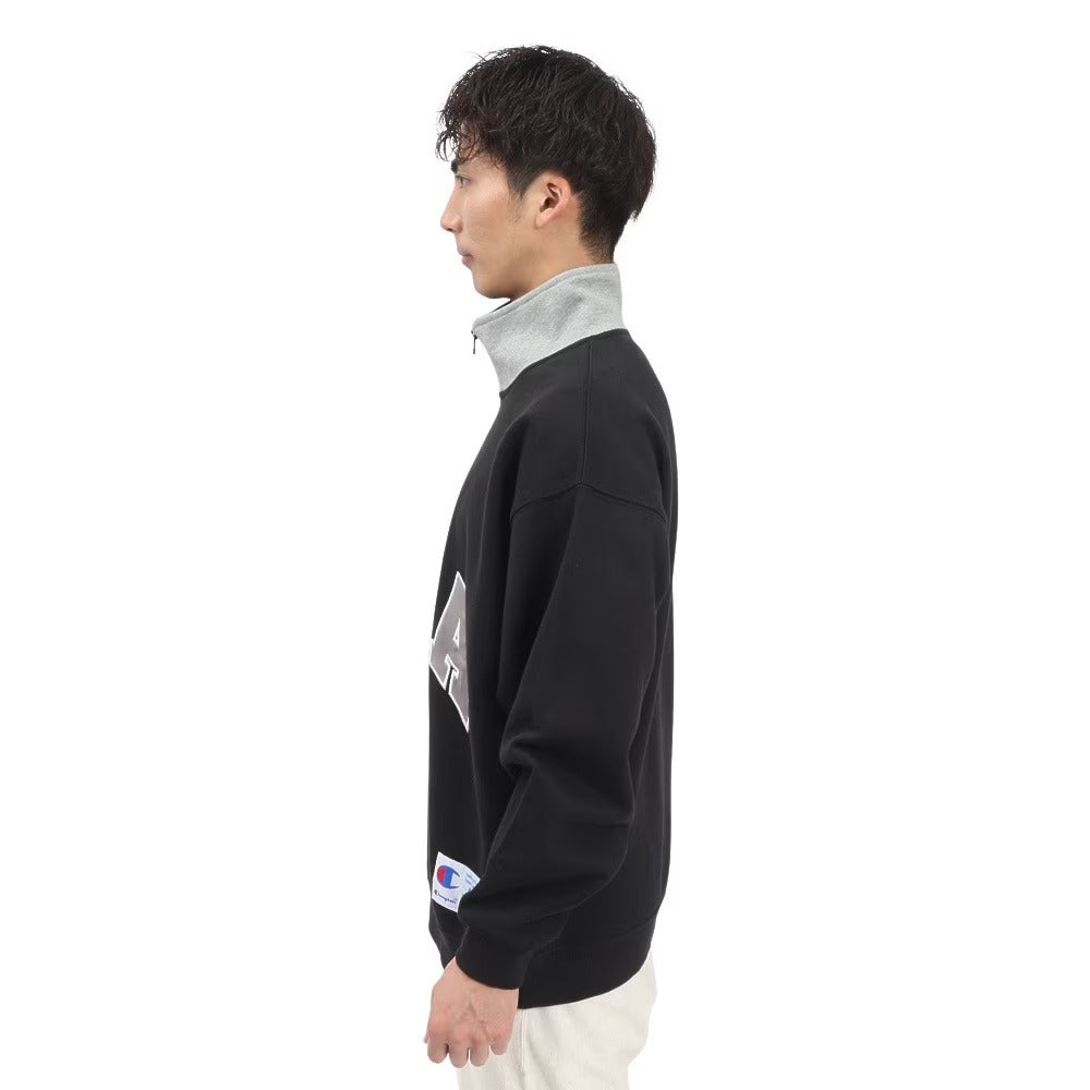 CHAMPION HALF ZIP SWEATSHIRT เสื้อสเวตเชิ๊ตผู้ชาย