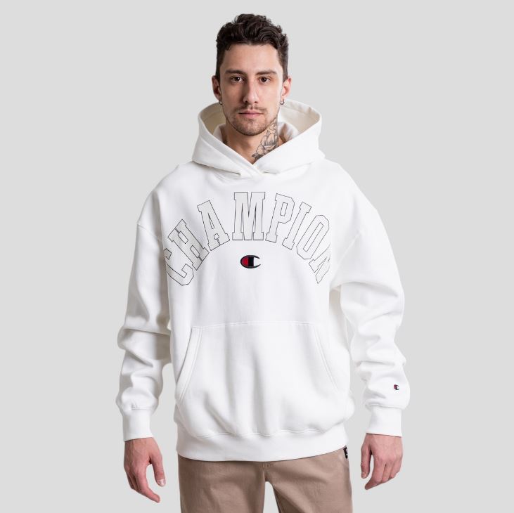 CHAMPION-HOODED SWEATSHIRT Men