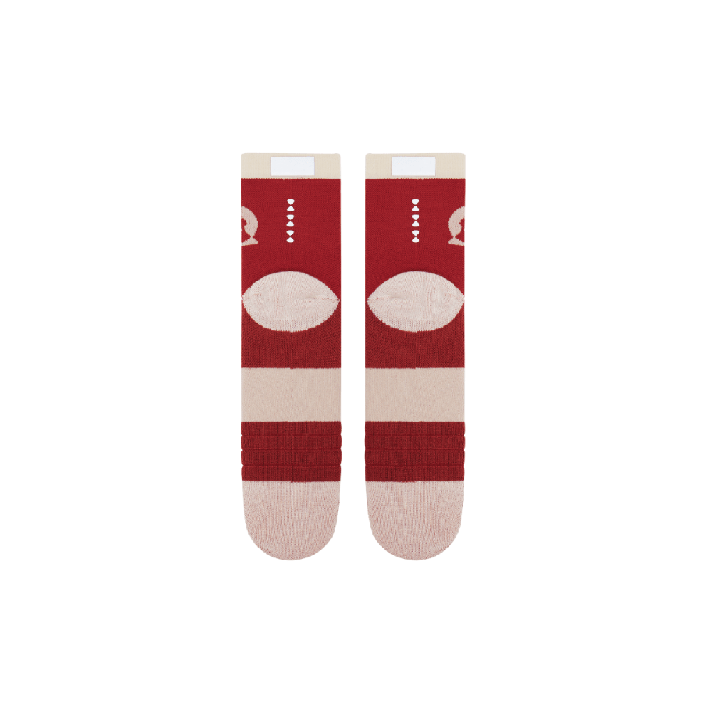 BROOO - BROOO TRAIL I PERFORMANCE LOW CREWSOCKS I BURGUNDY Unisex - Rev Online