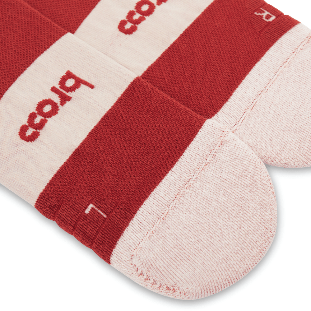BROOO - BROOO TRAIL I PERFORMANCE LOW CREWSOCKS I BURGUNDY Unisex - Rev Online