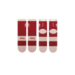 BROOO - BROOO TRAIL I PERFORMANCE LOW CREWSOCKS I BURGUNDY Unisex - Rev Online