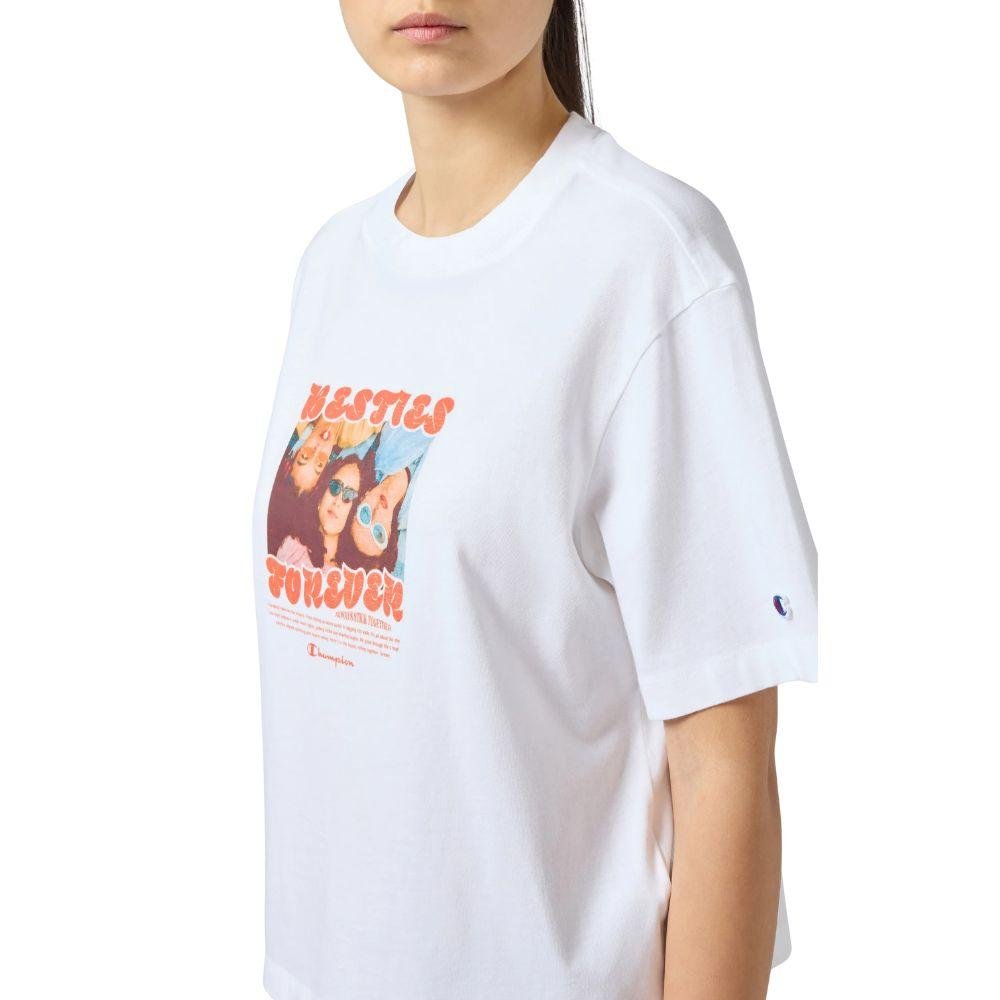 CHAMPION SS TEE เสื้อยืดแขนสั้นผู้หญิง - Rev Online