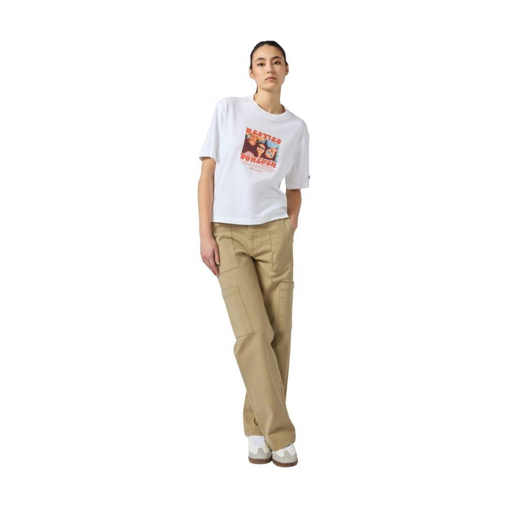 CHAMPION SS TEE เสื้อยืดแขนสั้นผู้หญิง - Rev Online