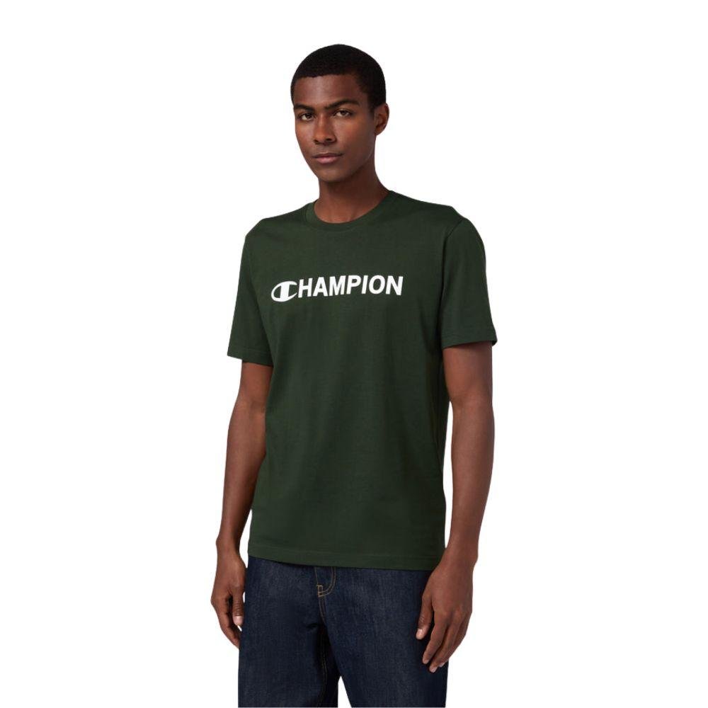 CHAMPION SS TEE เสื้อยืดทีเชิ๊ตผู้ชาย - Rev Online