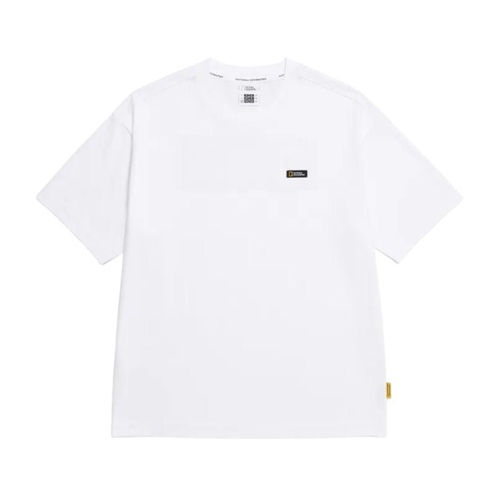 NATIONAL GEOGRAPHIC MANTELLA BACK BIG LOGO เสื้อยืดทีเชิ๊ตสำหรับผู้ชายและผู้หญิง - Rev Online