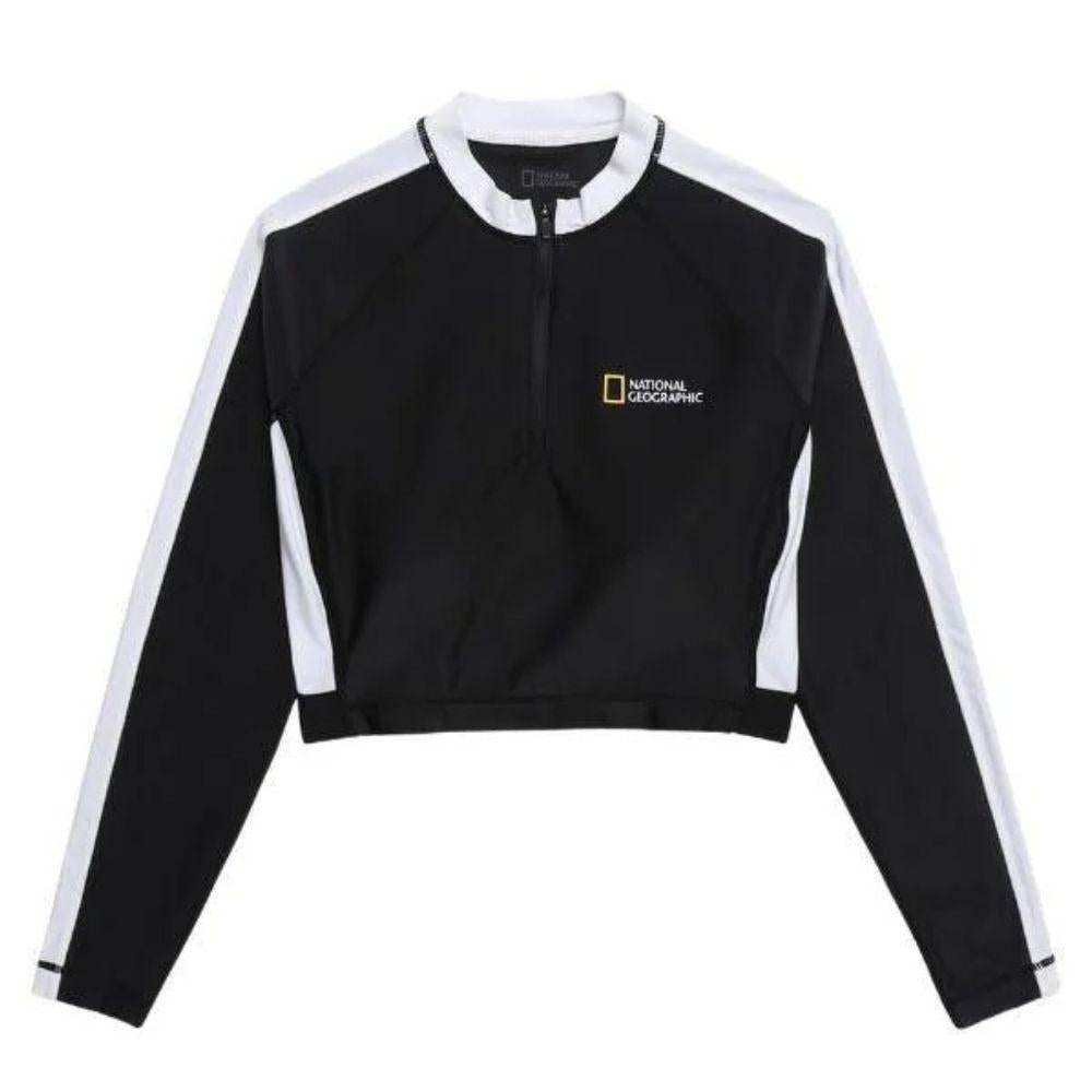 NATIONAL GEOGRAPHIC RASHGUARD เสื้อแรชการ์ดสำหรับผู้ชายและผู้หญิง - Rev Online