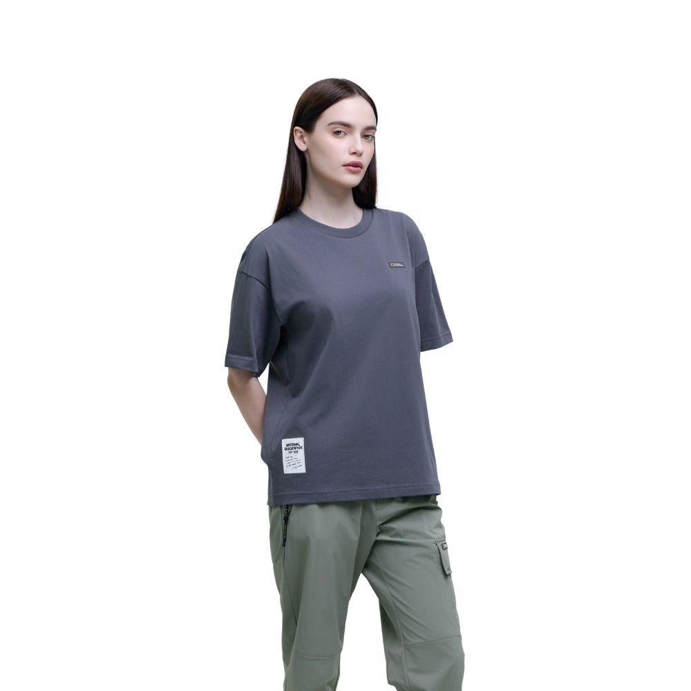 NATIONAL GEOGRAPHIC TREASURE COMPASS TEE เสื้อยืดทีเชิ๊ตสำหรับผู้ชายและผู้หญิง - Rev Online