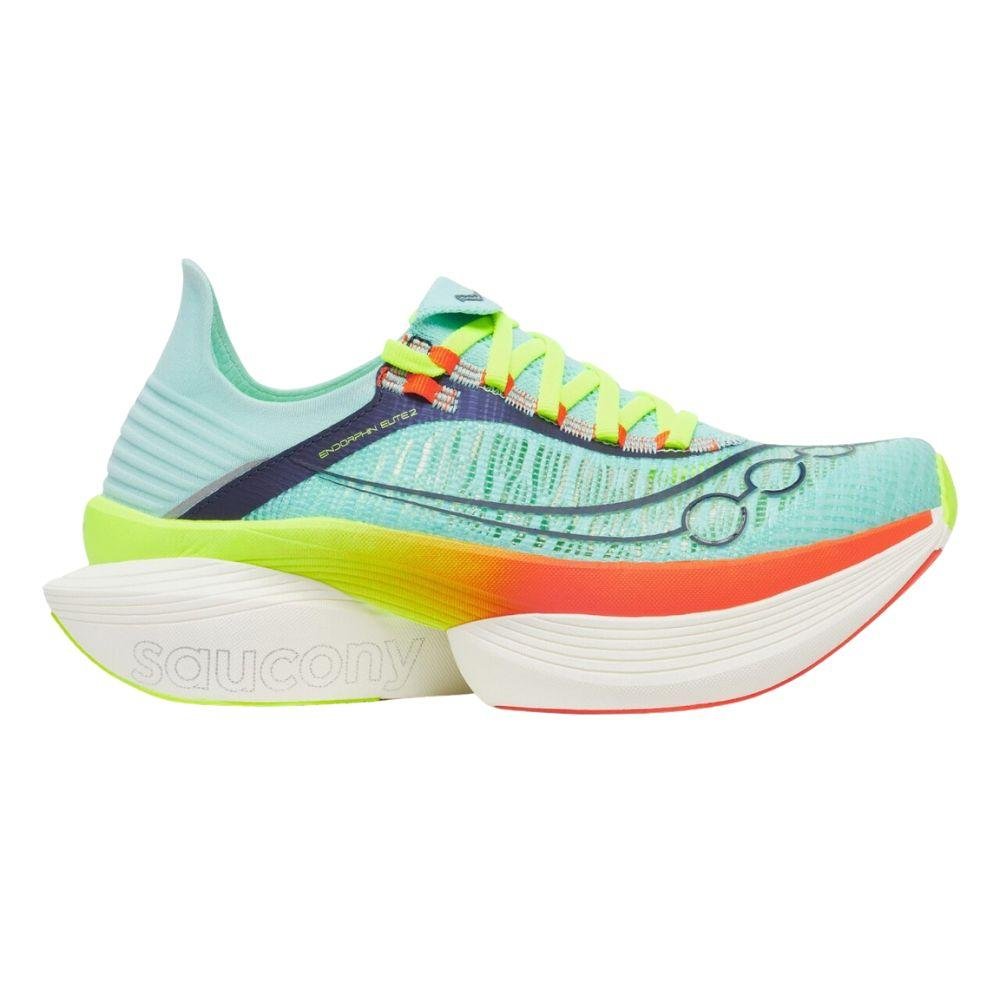 SAUCONY ENDORPHIN ELITE 2 รองเท้าวิ่งถนนสำหรับผู้ชายและผู้หญิง - Rev Online