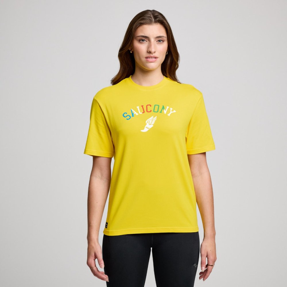 SAUCONY - RECOVERY SHORT SLEEVE Unisex - Rev Online