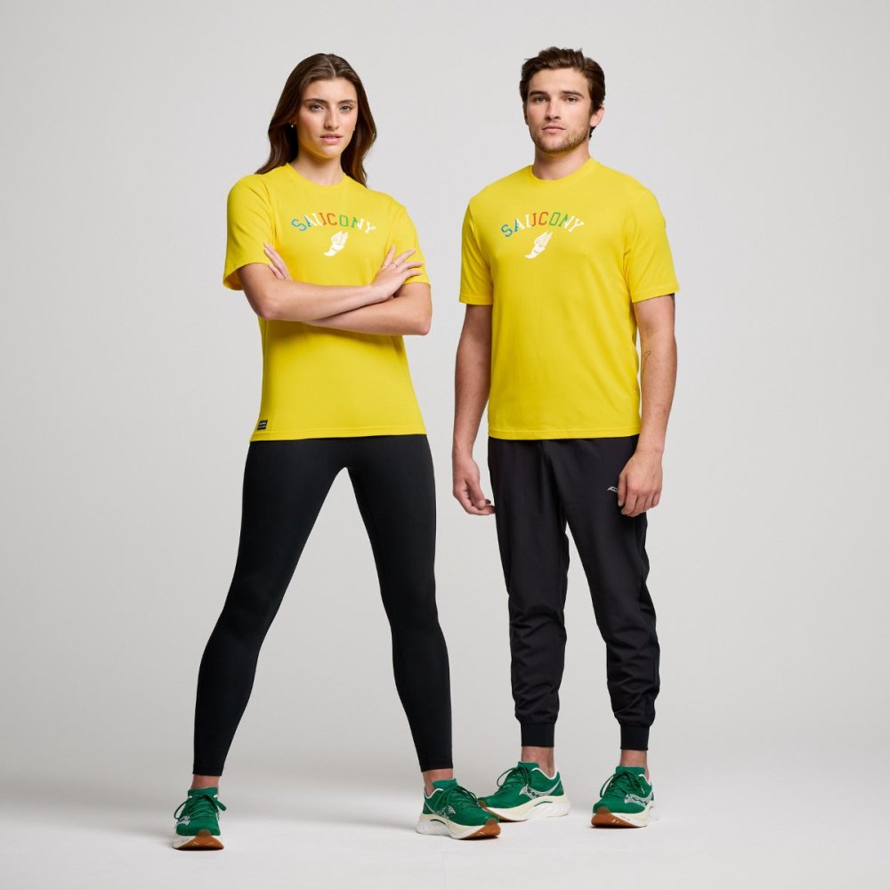 SAUCONY - RECOVERY SHORT SLEEVE Unisex - Rev Online