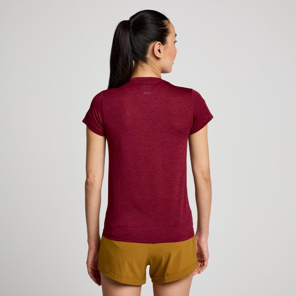 SAUCONY - STOPWATCH GRAPHIC SHORT SLEEVE Women - Rev Online