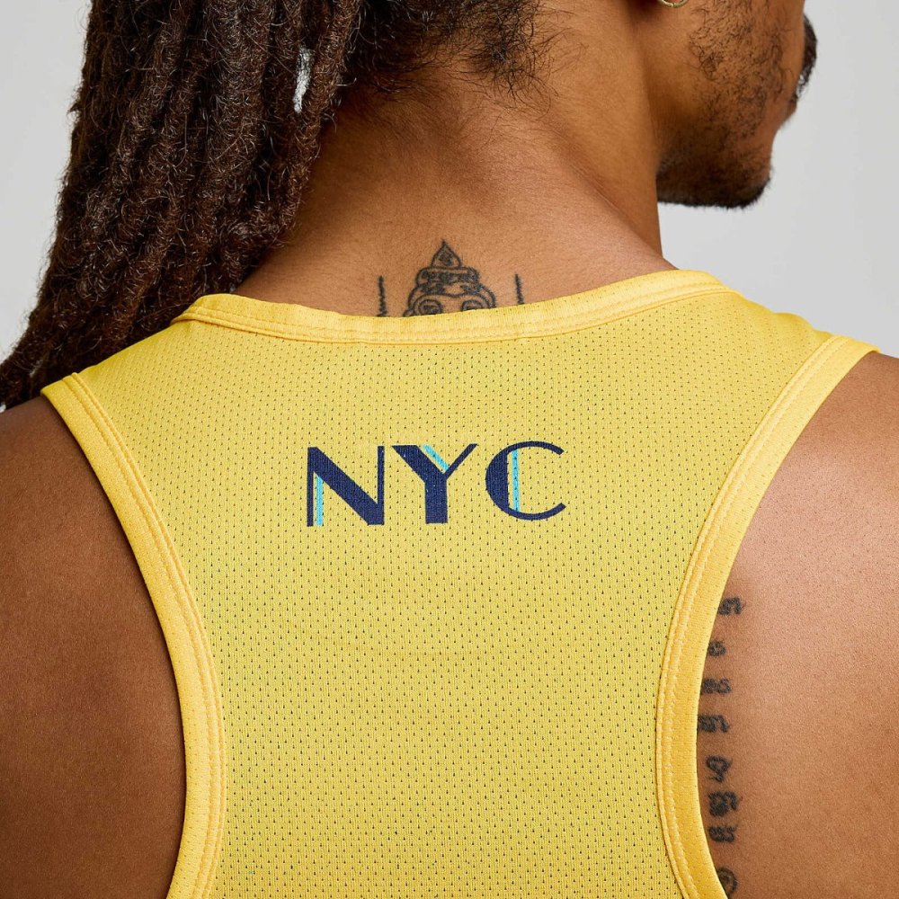 SAUCONY - STOPWATCH GRAPHIC SINGLET Men - Rev Online