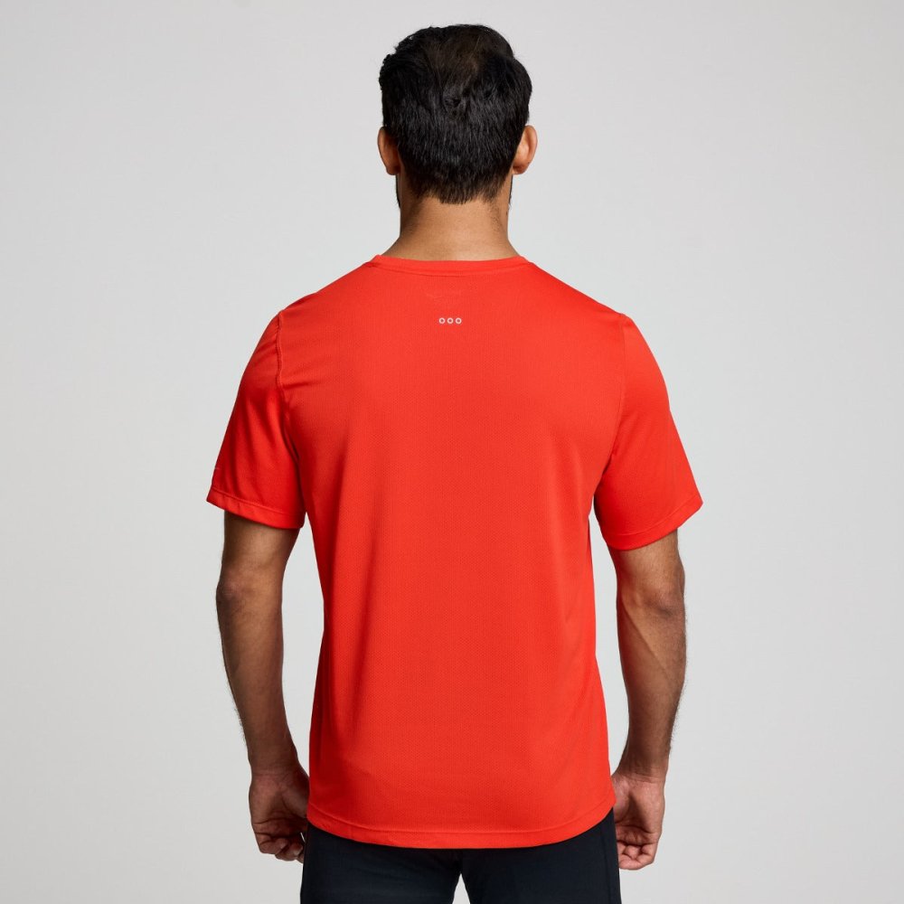 SAUCONY - STOPWATCH SHORT SLEEVE Men - Rev Online