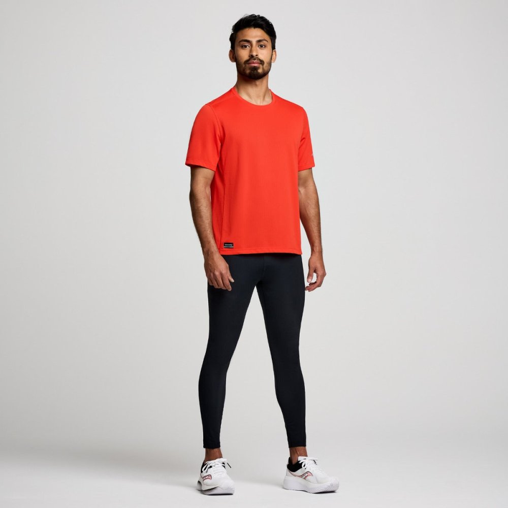 SAUCONY - STOPWATCH SHORT SLEEVE Men - Rev Online