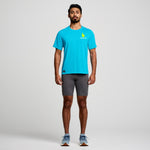 SAUCONY - STOPWATCH SHORT SLEEVE Men - Rev Online