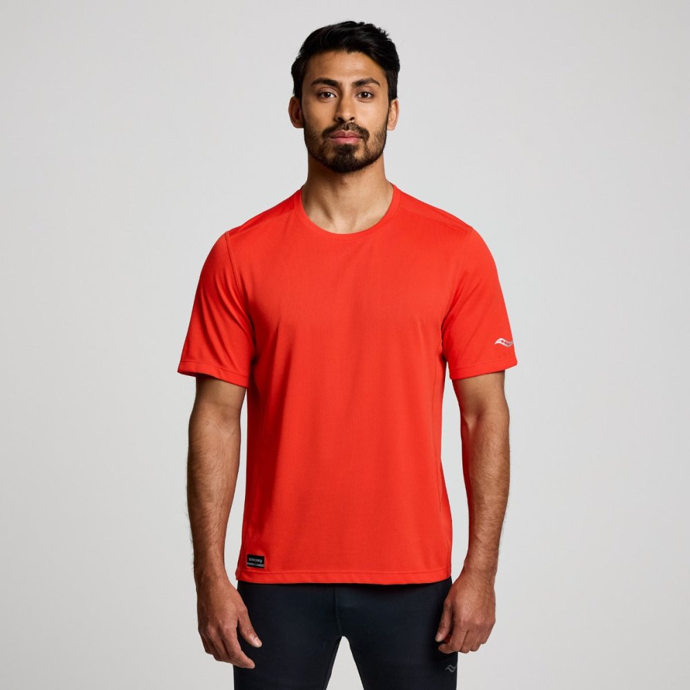 SAUCONY - STOPWATCH SHORT SLEEVE Men - Rev Online