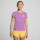 SAUCONY - STOPWATCH SHORT SLEEVE Women - Rev Online