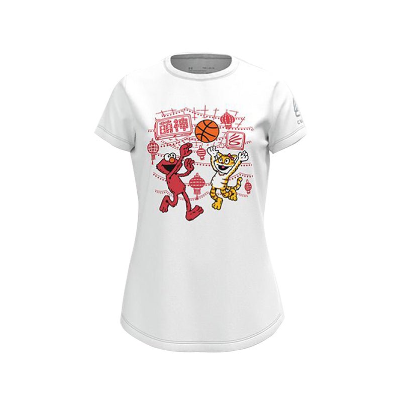 UA - S - CURRY GIRLS ELMO LILY SS TEE - Rev Online